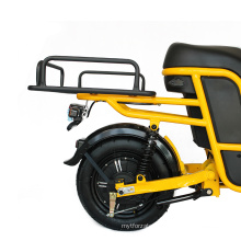 48V 400W Electric Scooter for Food Delivery Cargo Ebike Cargo Scooter